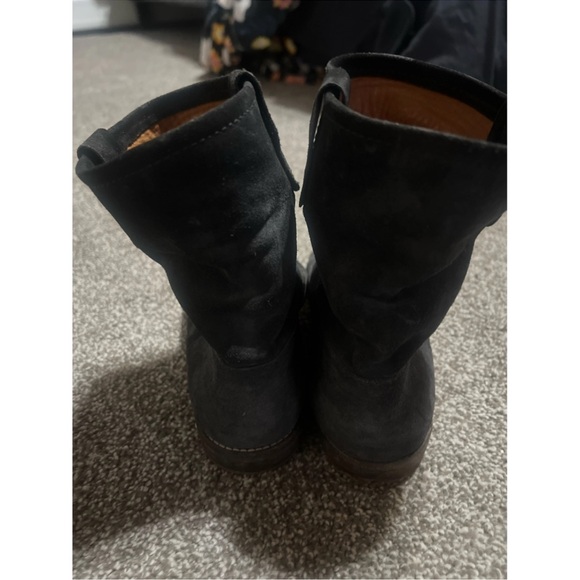 isabel marant crisi / jenny suede ankle boots - Picture 5 of 7